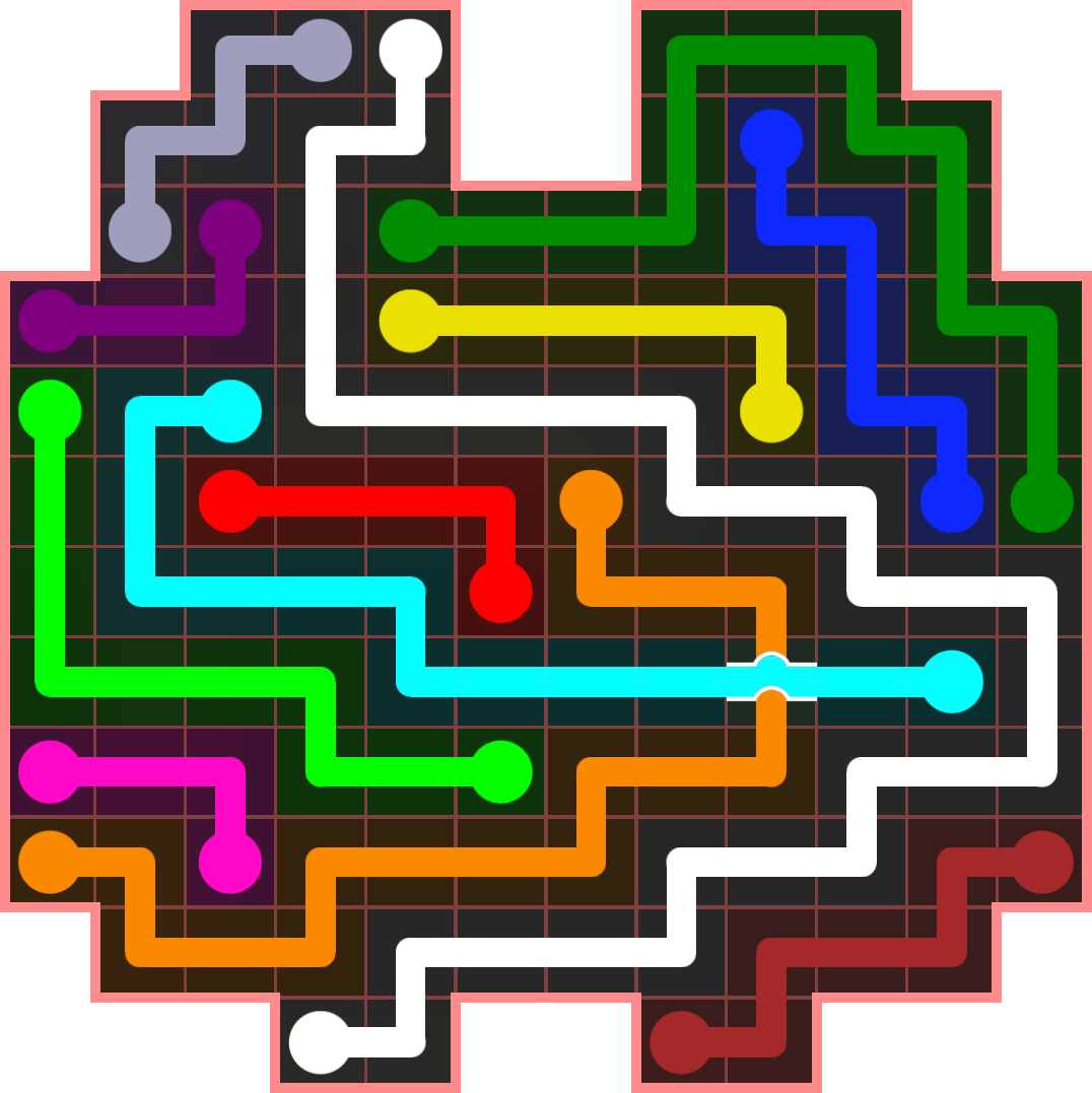 Flow Free 4407 Solution