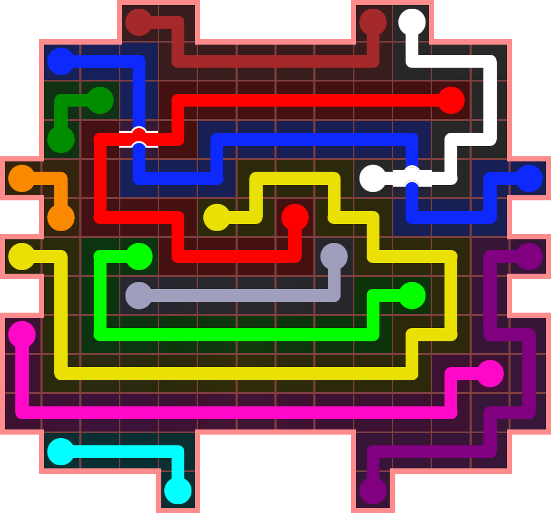 Flow Free 4428 Solution