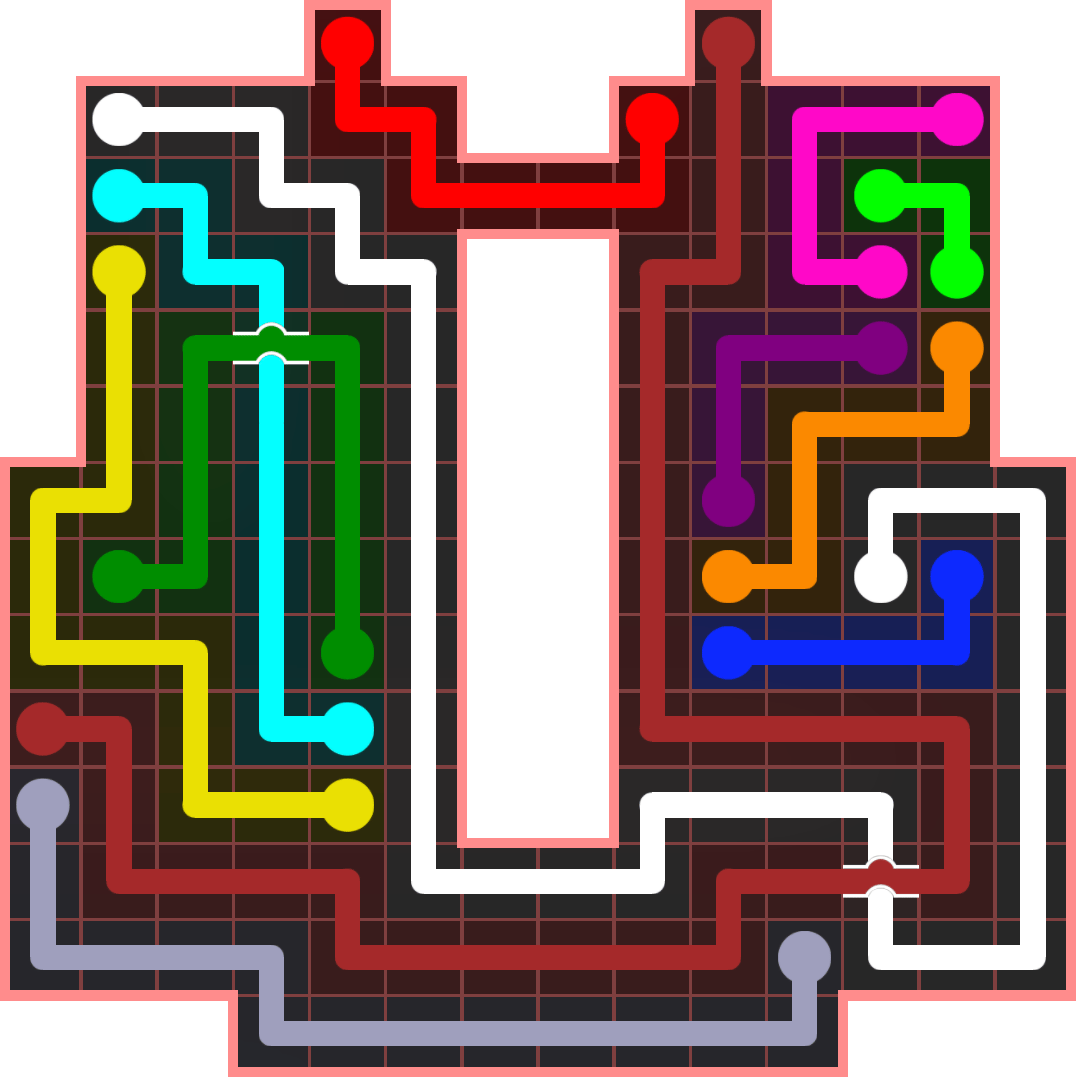 Flow Free 4434 Solution
