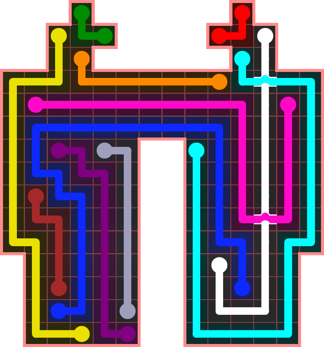 Flow Free 4439 Solution