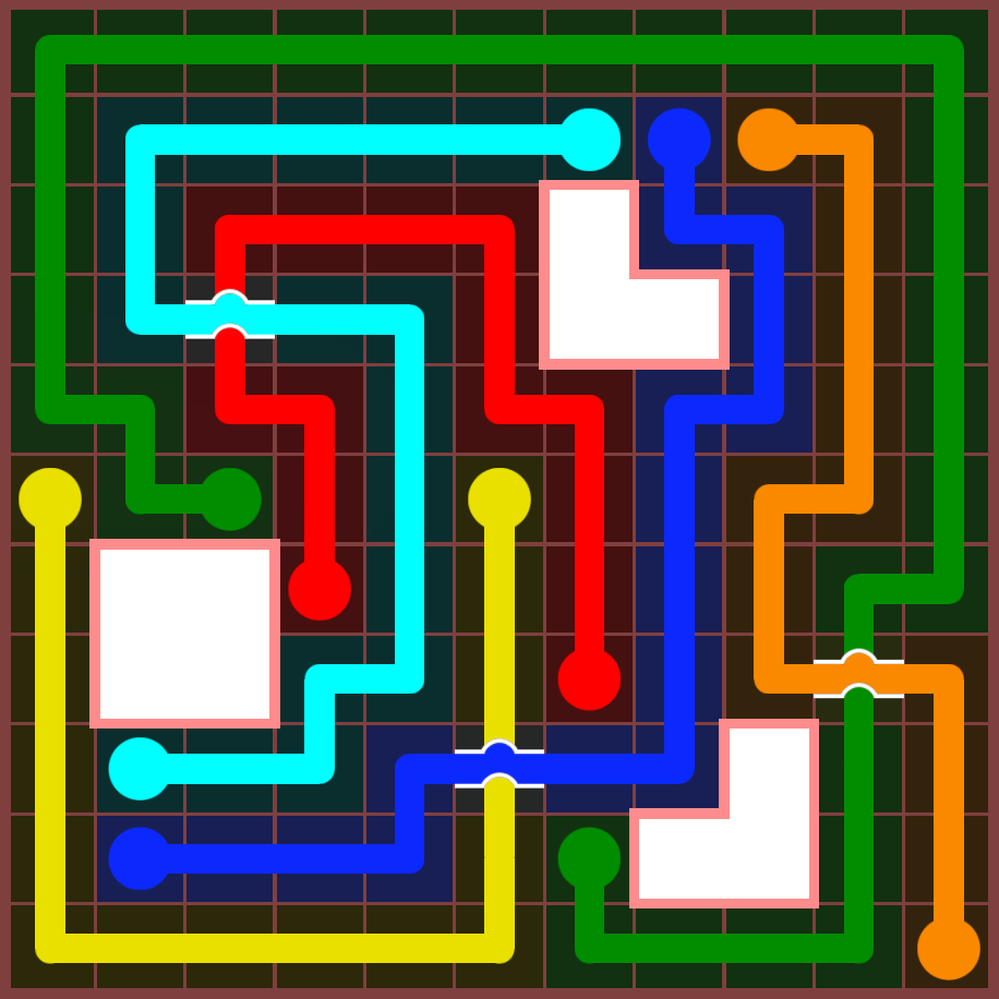 Flow Free 4571 Solution