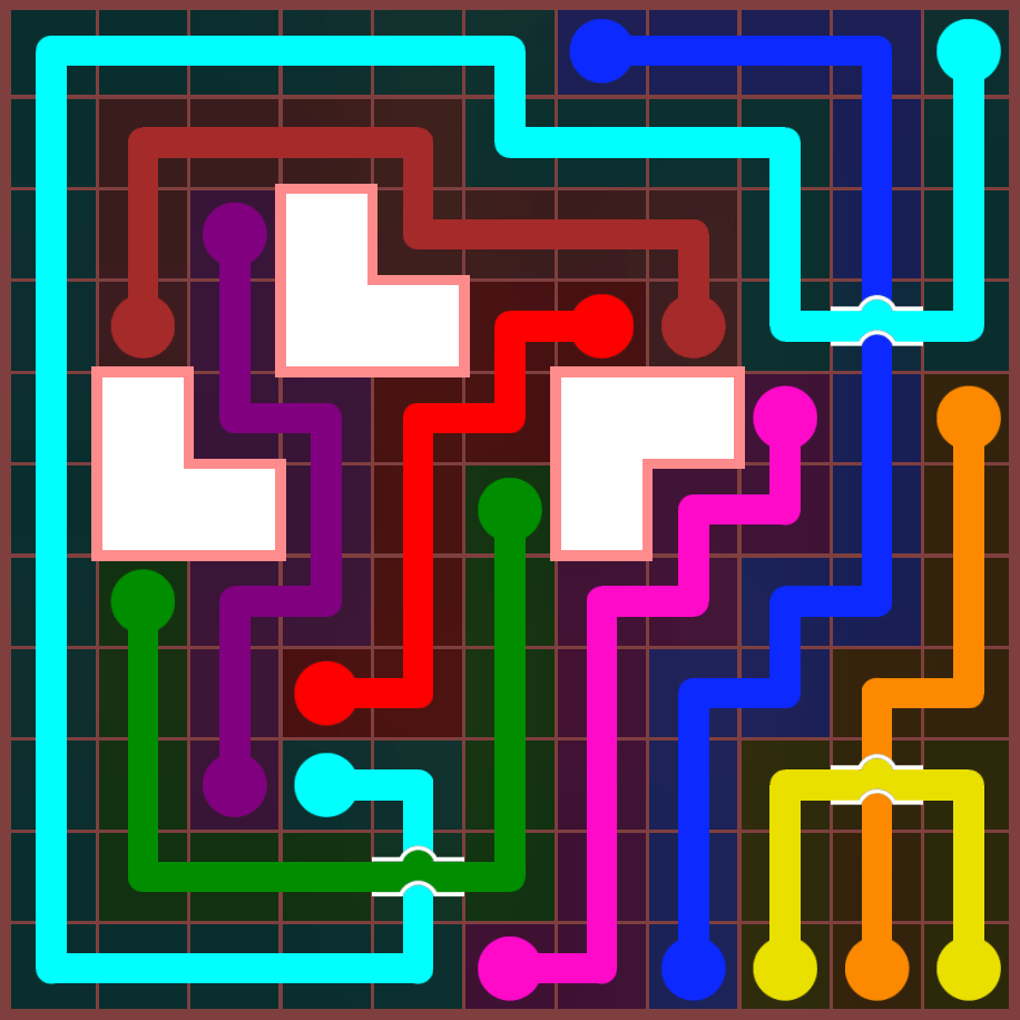 Flow Free 4572 Solution
