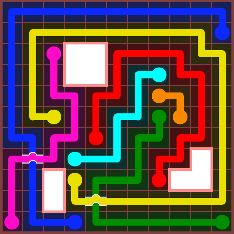 Flow Free 4577 Solution