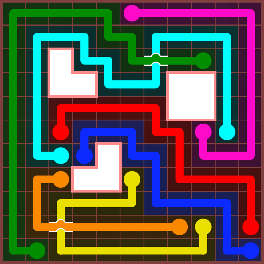 Flow Free 4587 Solution