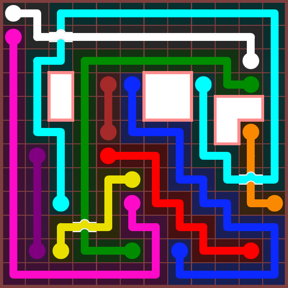 Flow Free 4611 Solution