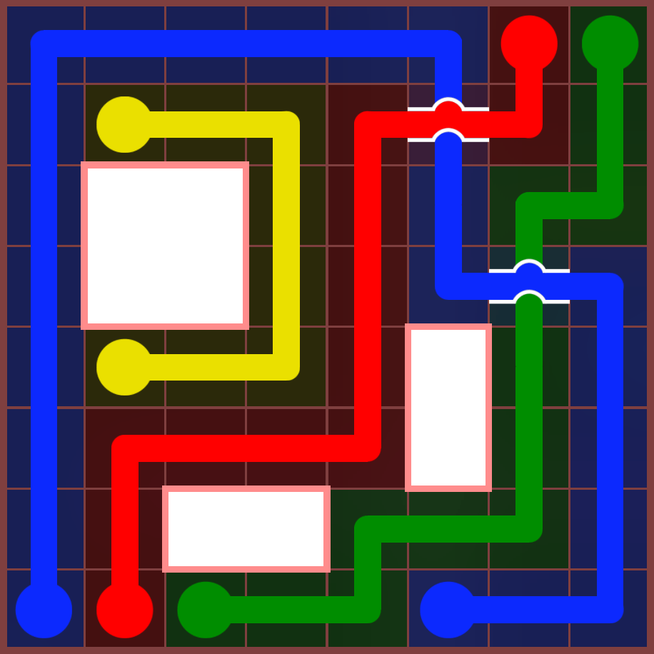 Flow Free 4488 Solution