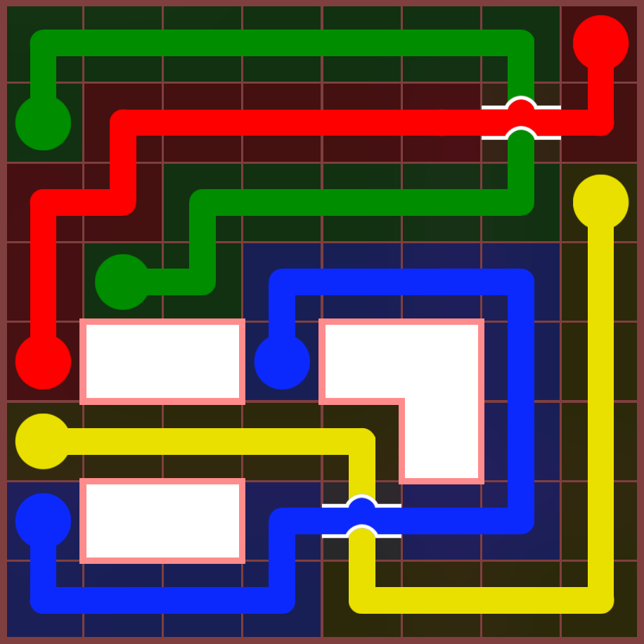 Flow Free 4493 Solution