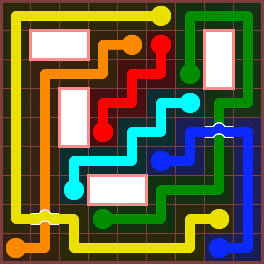 Flow Free 4511 Solution