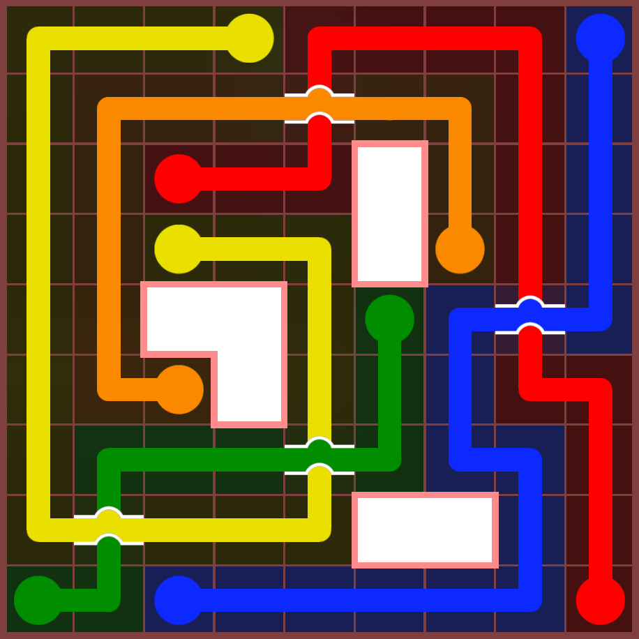 Flow Free 4517 Solution