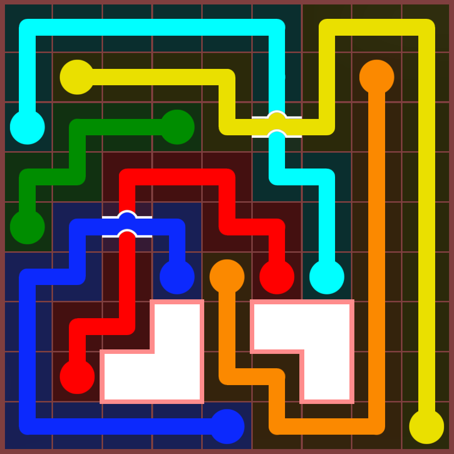 Flow Free 4522 Solution