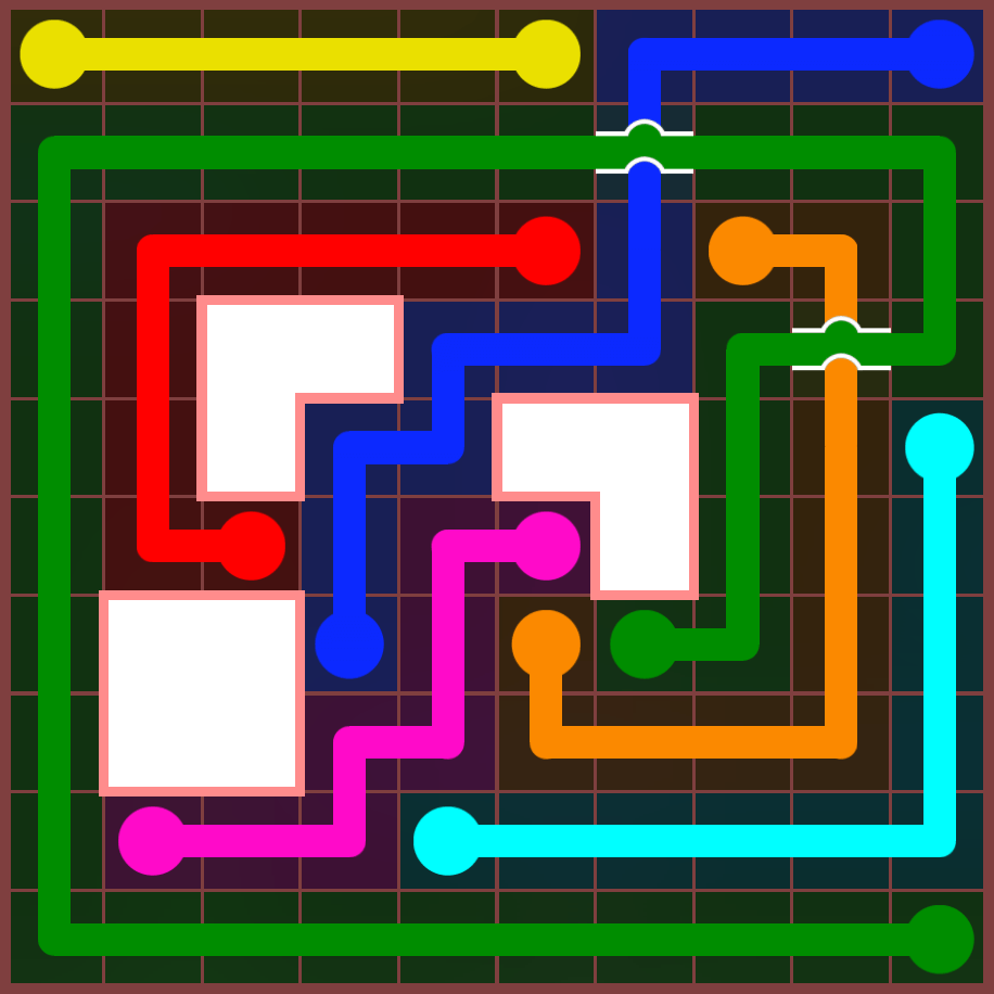 Flow Free 4539 Solution