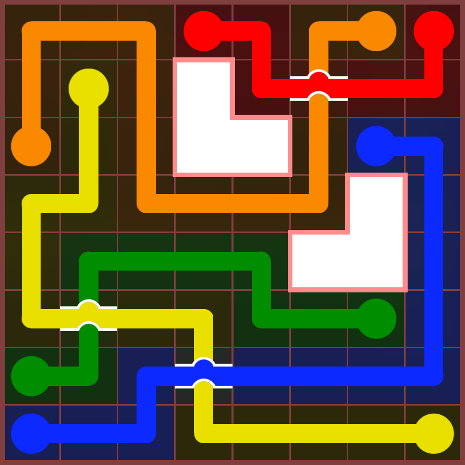 Flow Free 4477 Solution