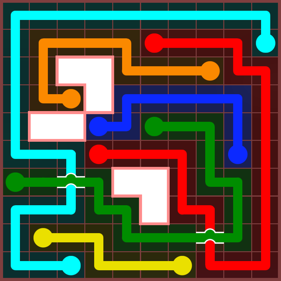 Flow Free 4547 Solution