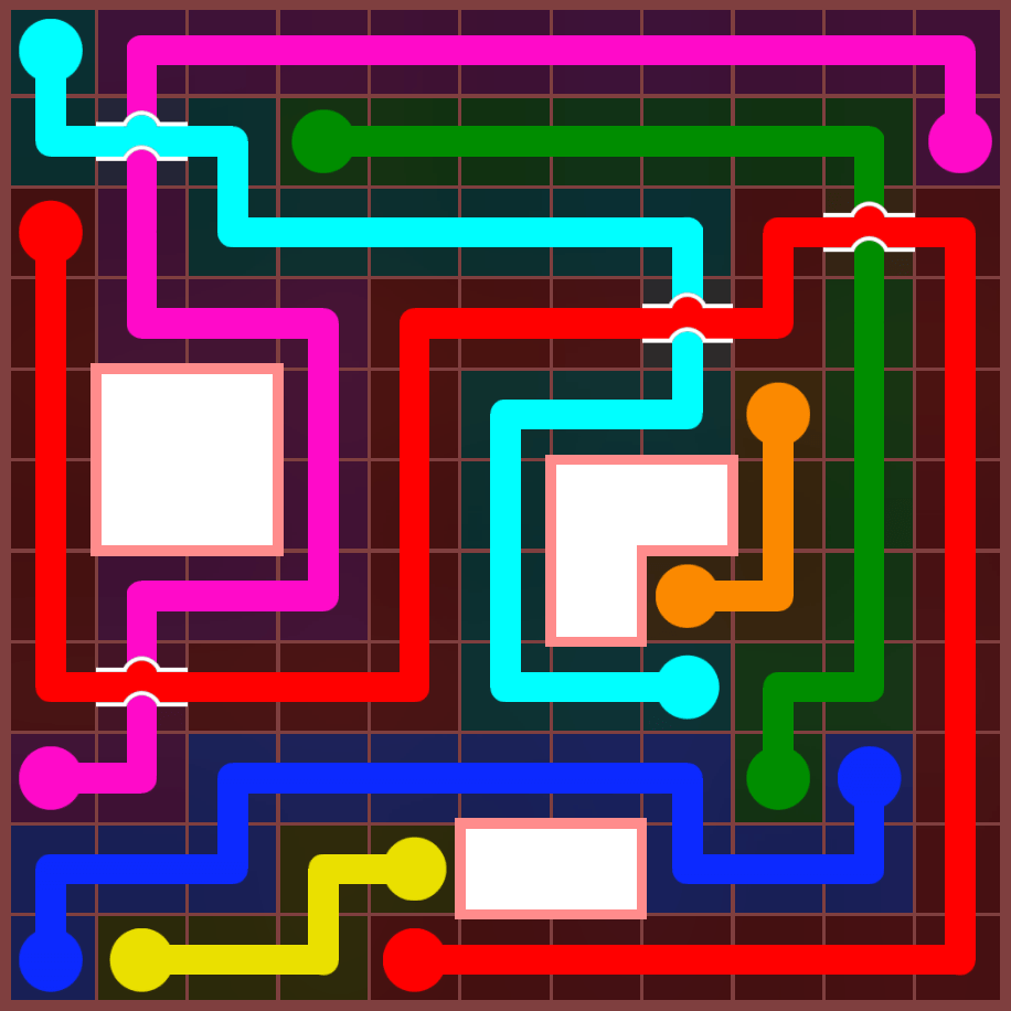 Flow Free 4567 Solution