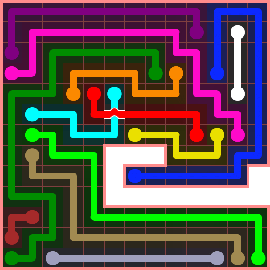 Flow Free 4724 Solution