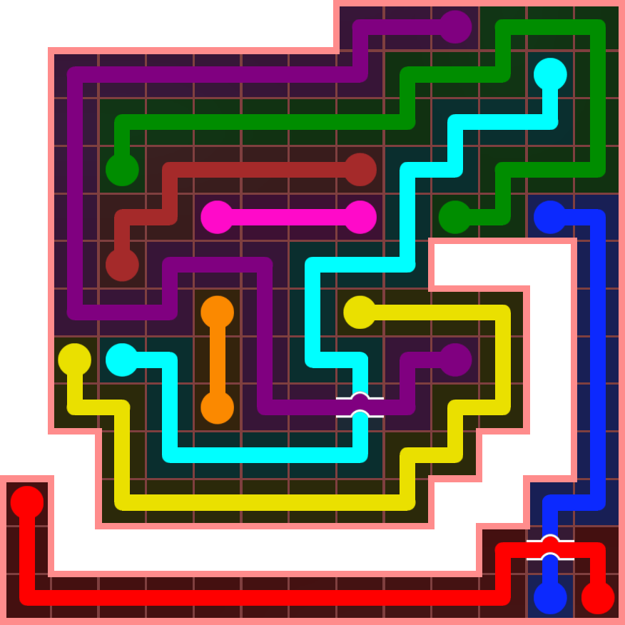 Flow Free 4727 Solution