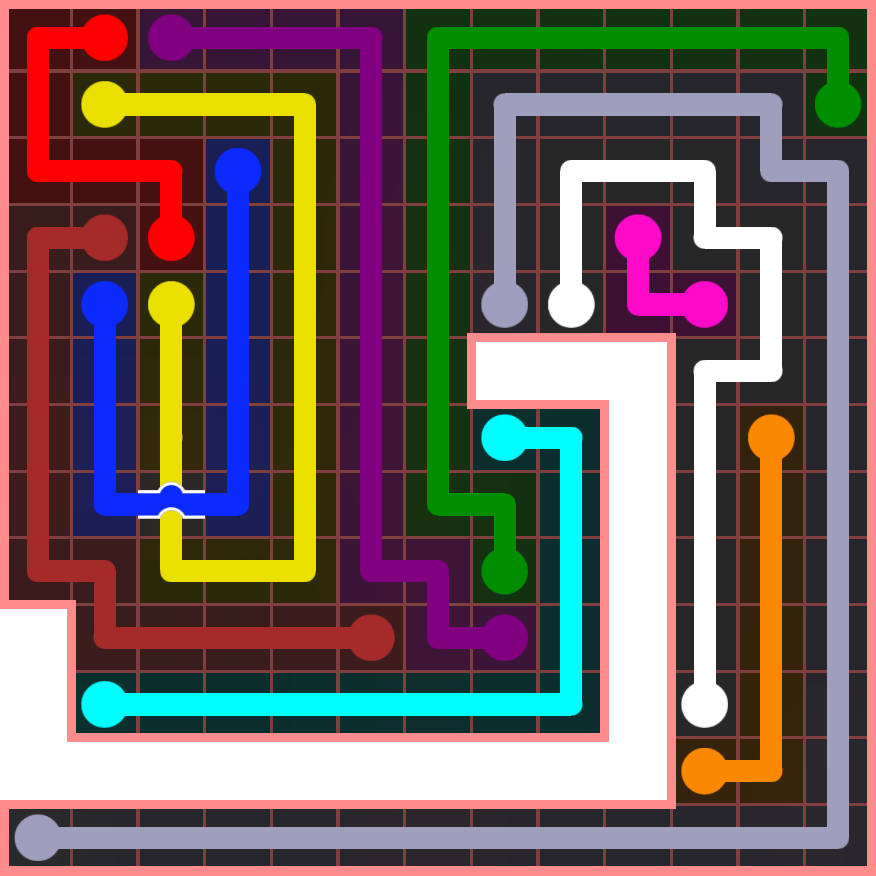 Flow Free 4729 Solution