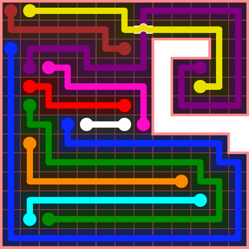 Flow Free 4732 Solution