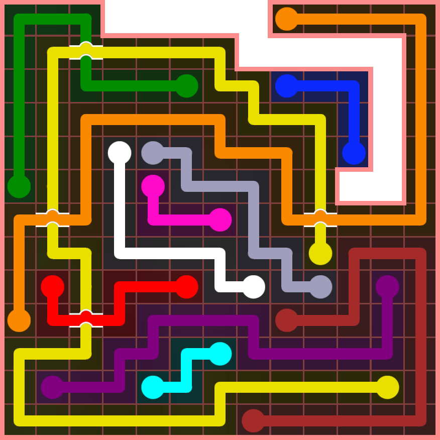 Flow Free 4733 Solution