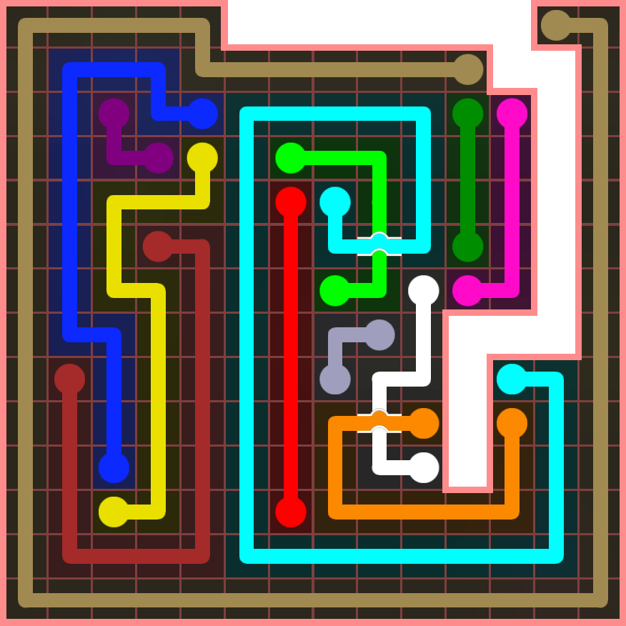 Flow Free 4741 Solution