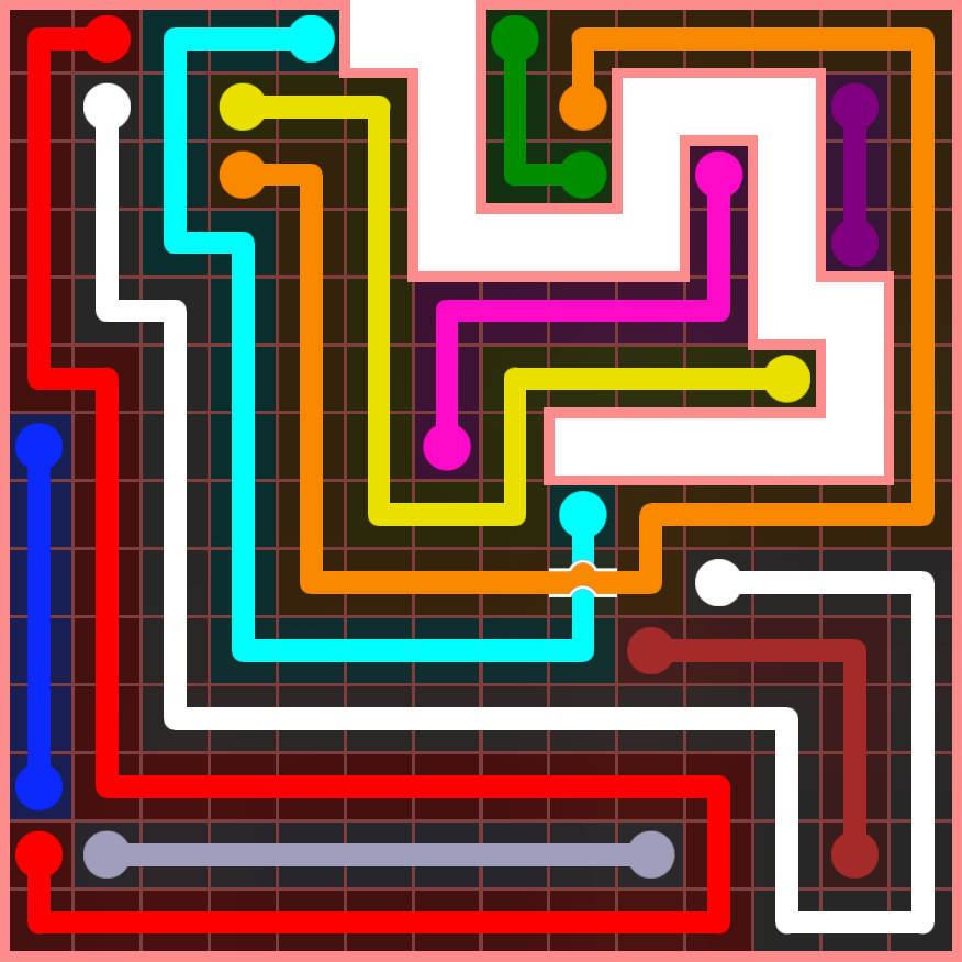 Flow Free 4742 Solution