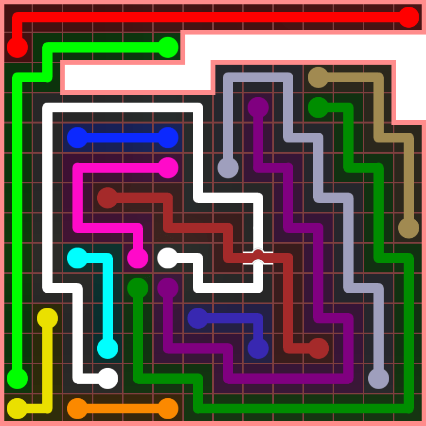 Flow Free 4743 Solution