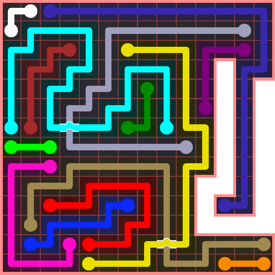 Flow Free 4749 Solution