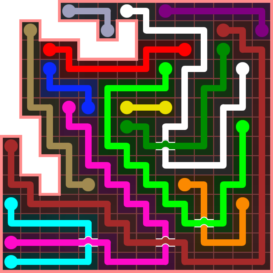 Flow Free 4758 Solution