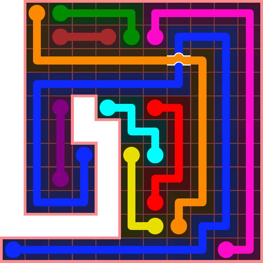 Flow Free 4654 Solution