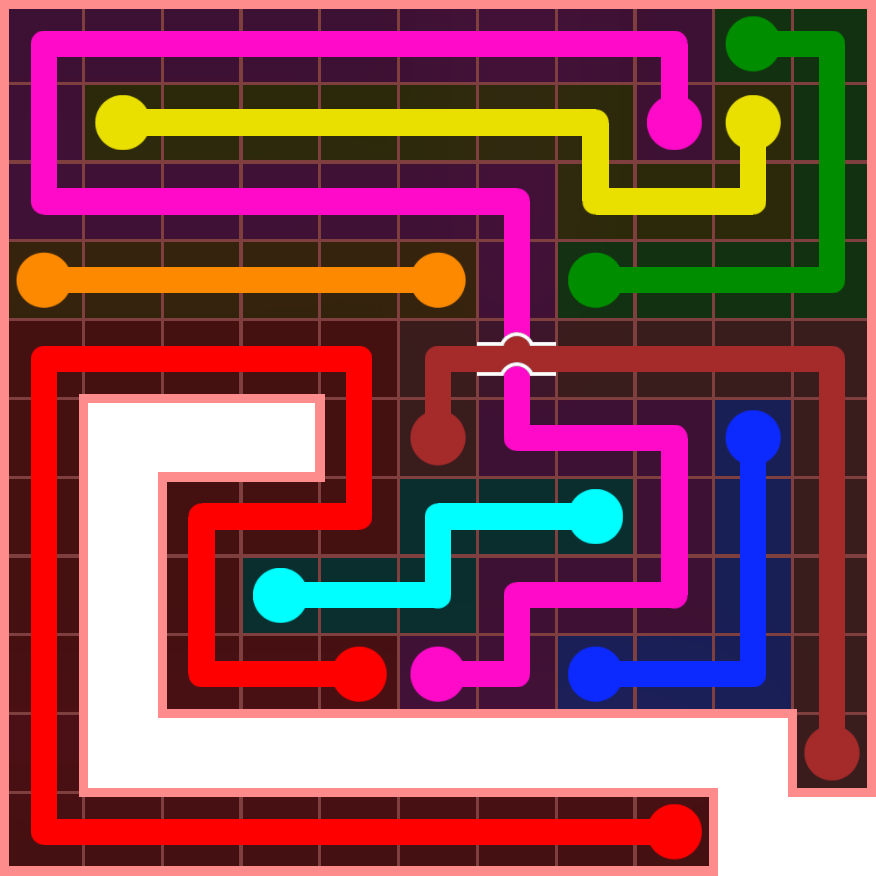 Flow Free 4671 Solution