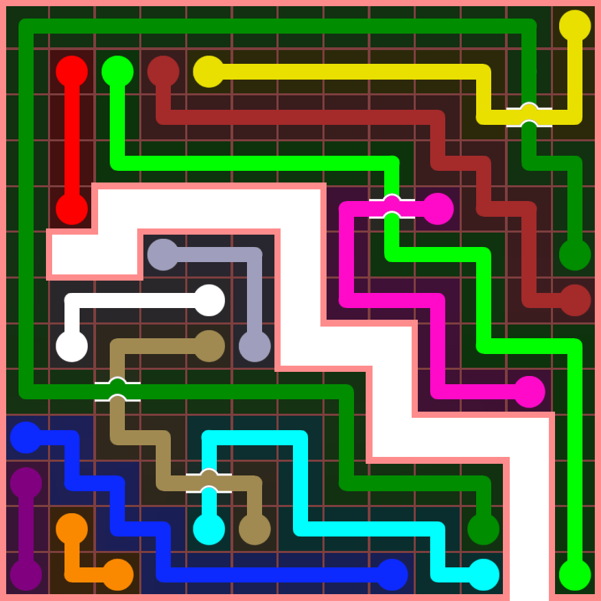 Flow Free 4712 Solution