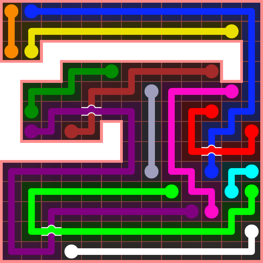 Flow Free 4716 Solution