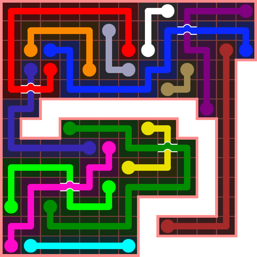 Flow Free 4717 Solution
