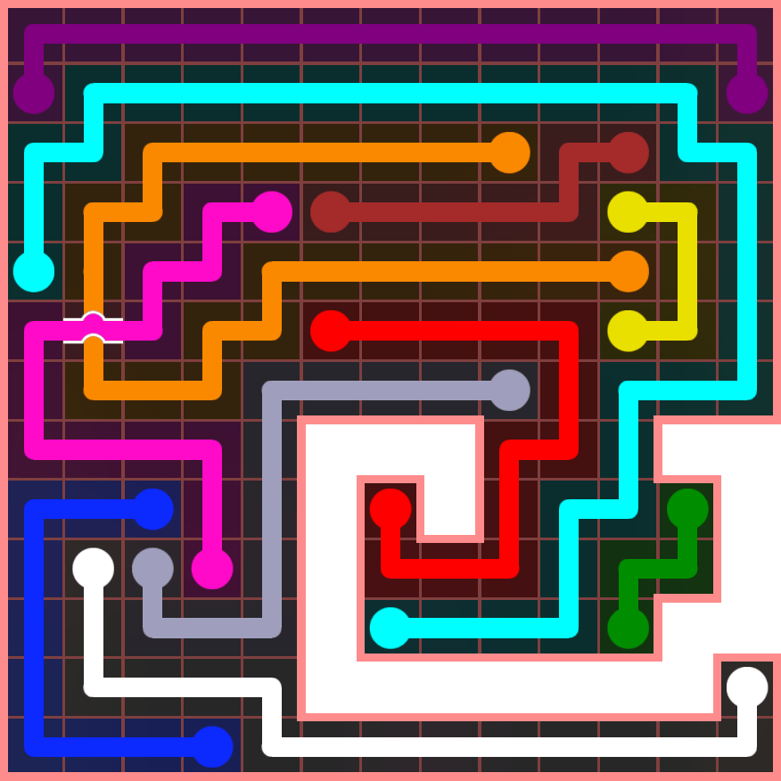 Flow Free 4718 Solution