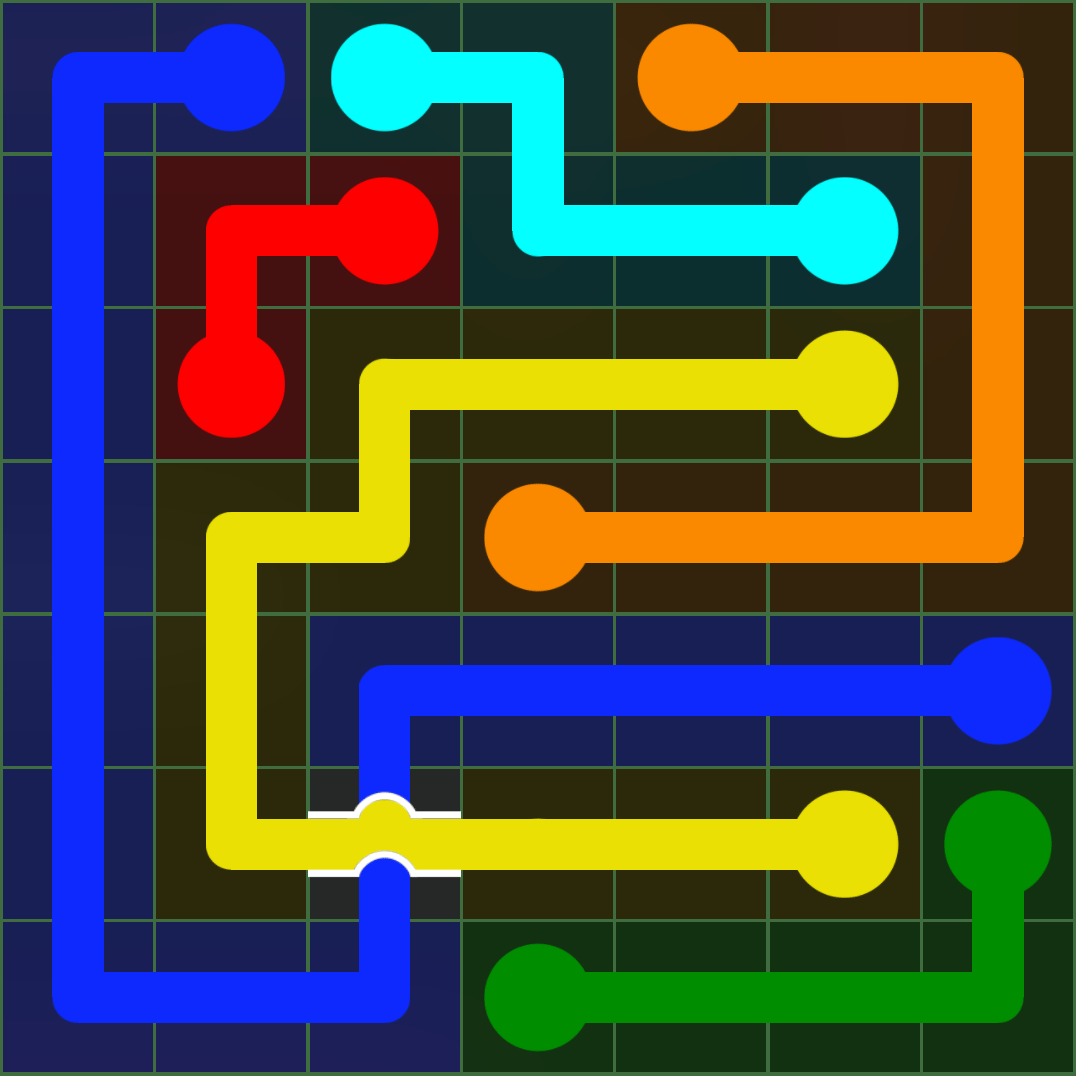 Flow Free 2473 Solution