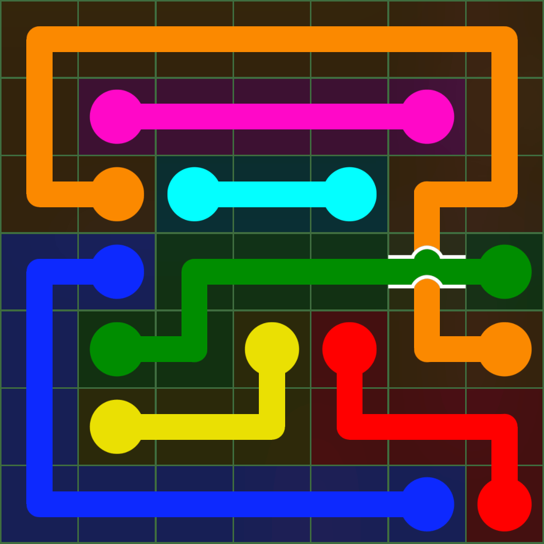 Flow Free 2477 Solution