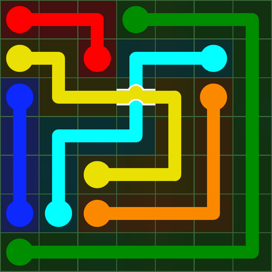 Flow Free 2478 Solution