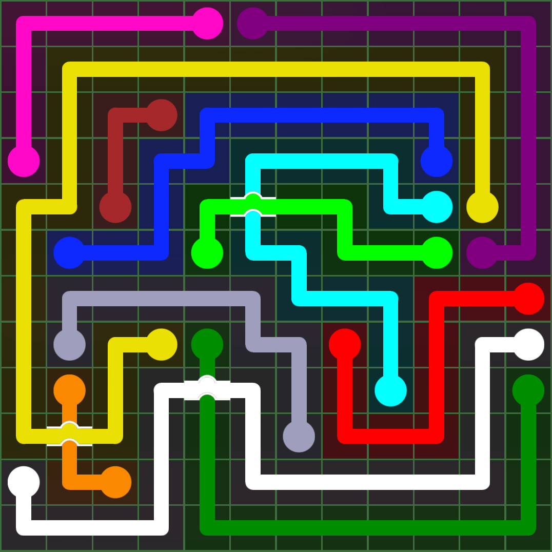 Flow Free 2479 Solution