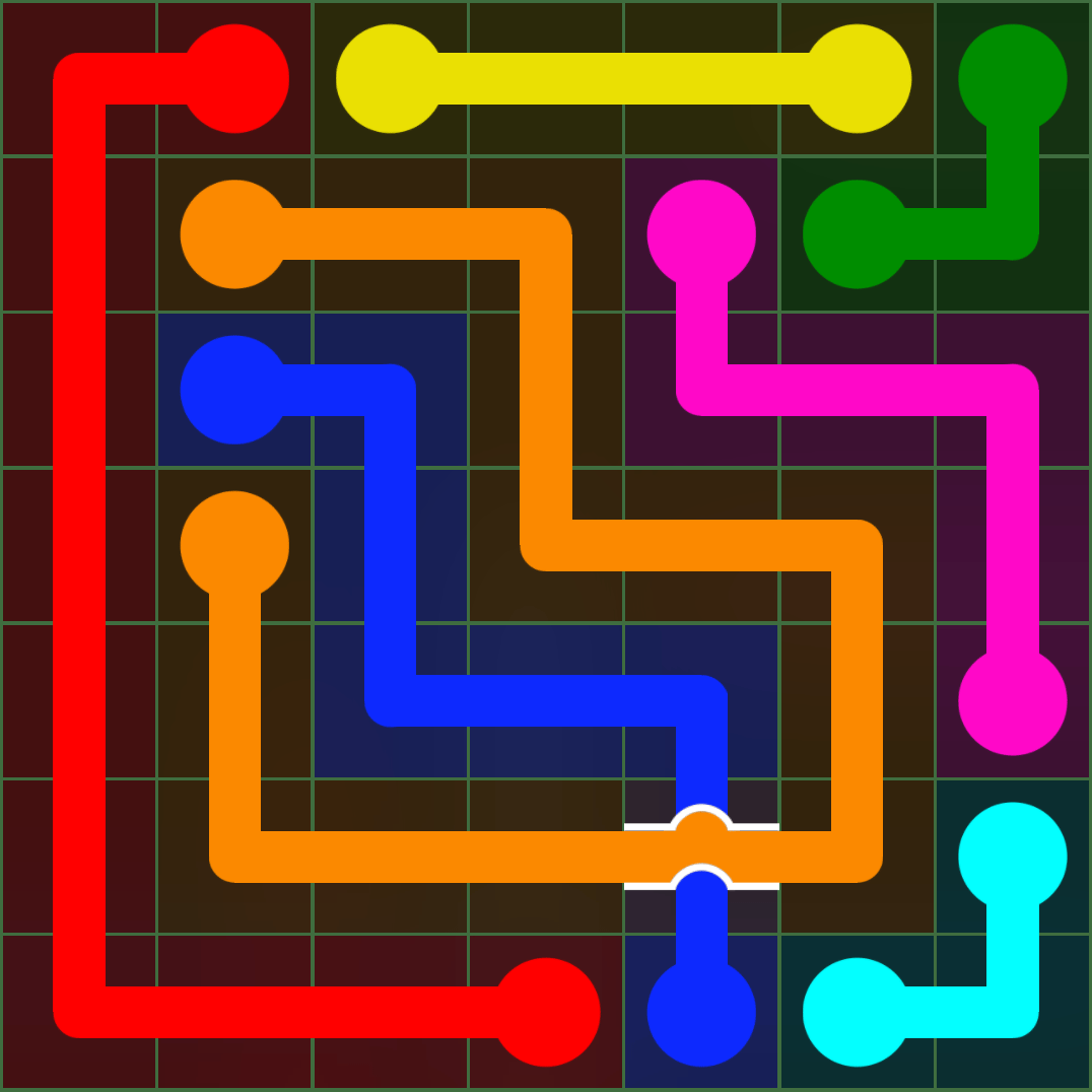 Flow Free 2481 Solution