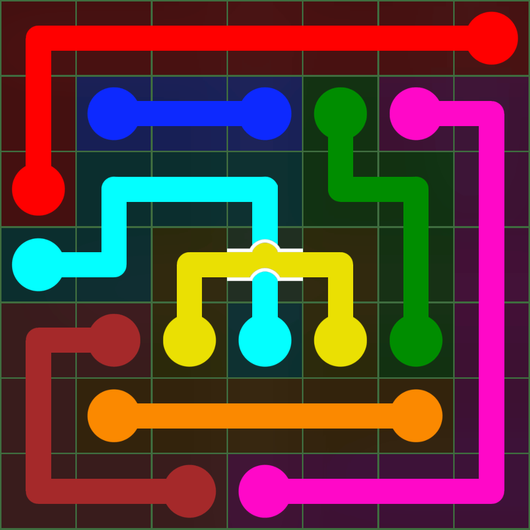 Flow Free 2482 Solution