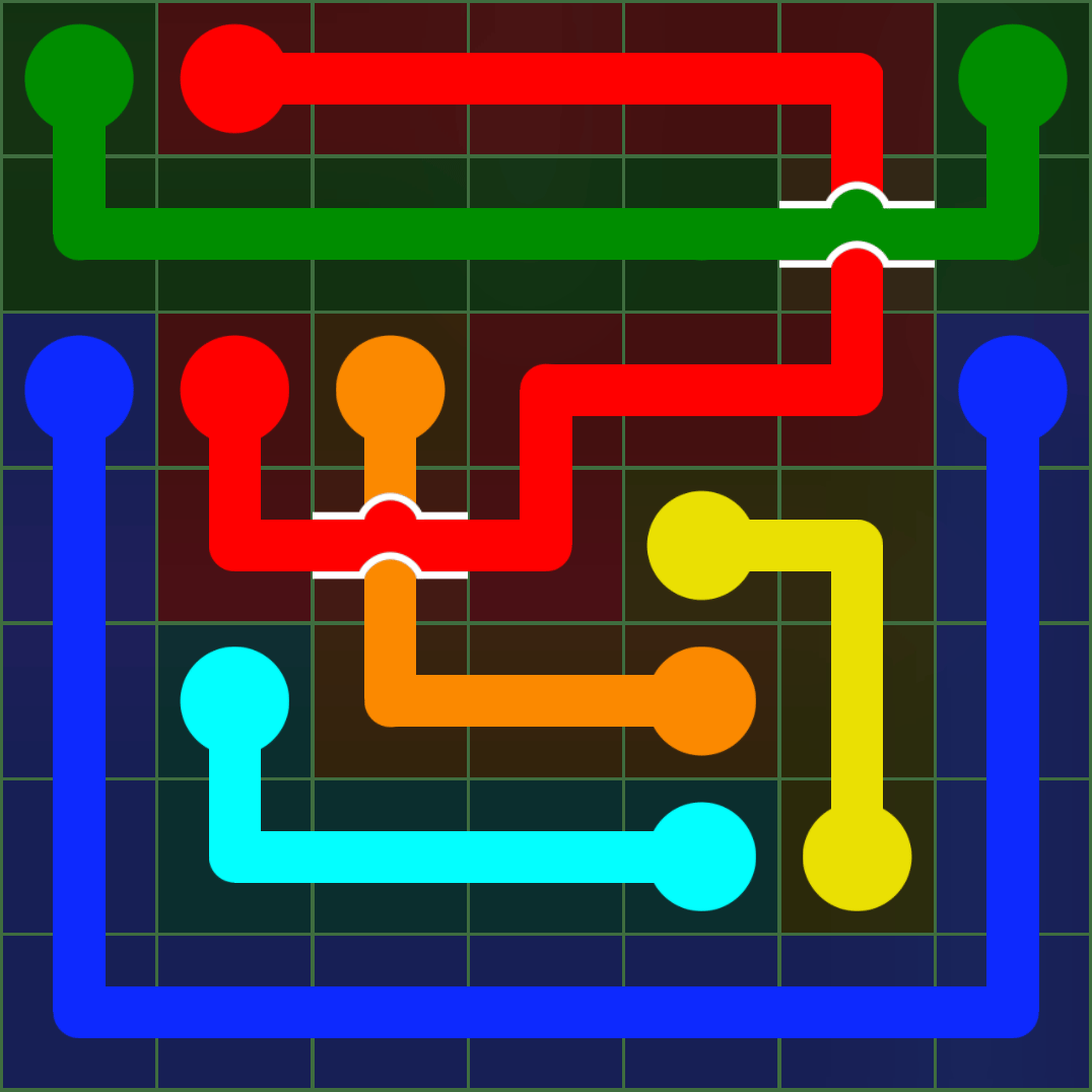 Flow Free 2483 Solution