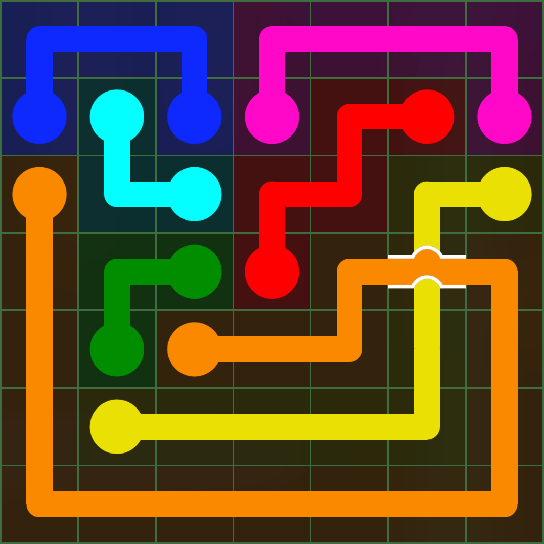 Flow Free 2488 Solution