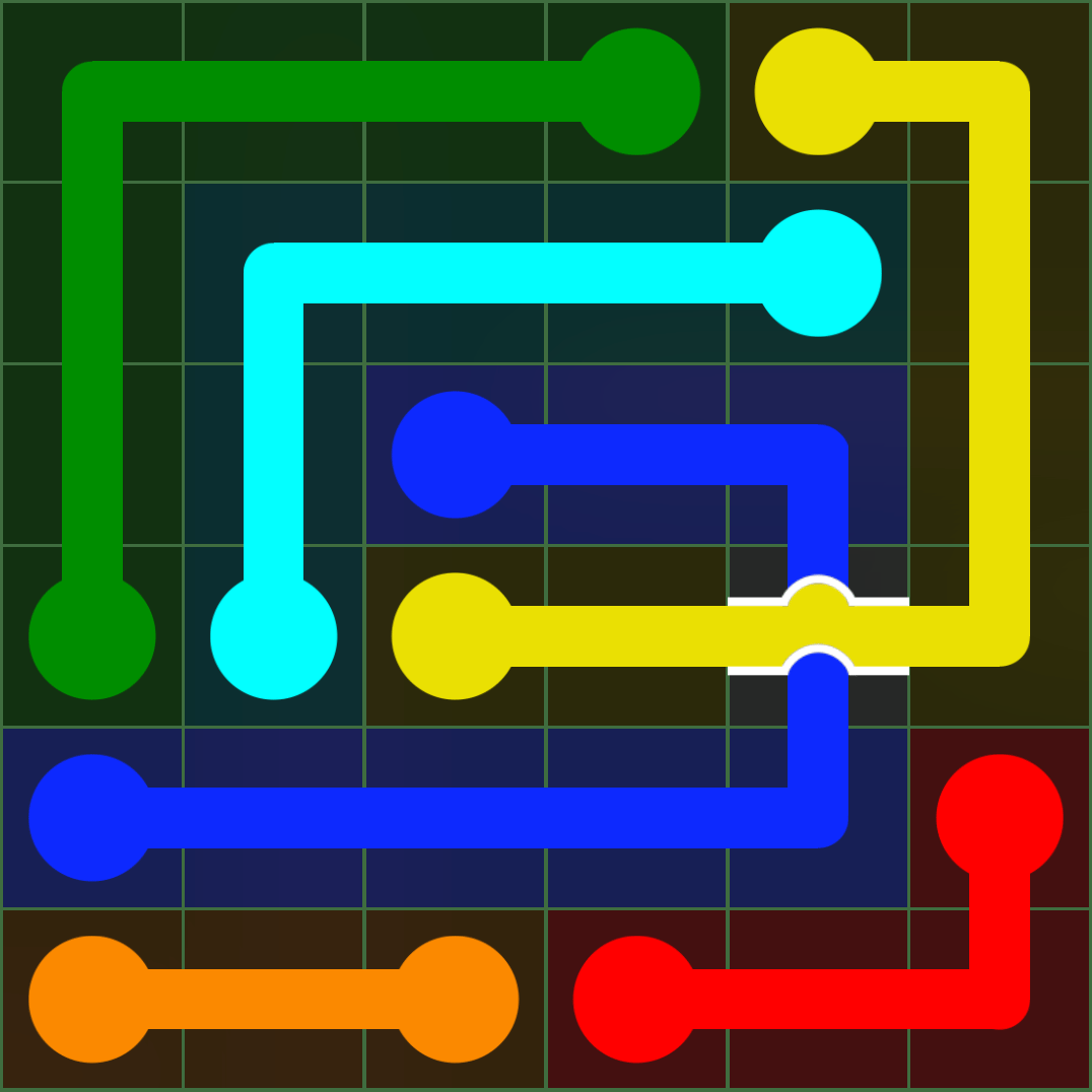 Flow Free 2382 Solution