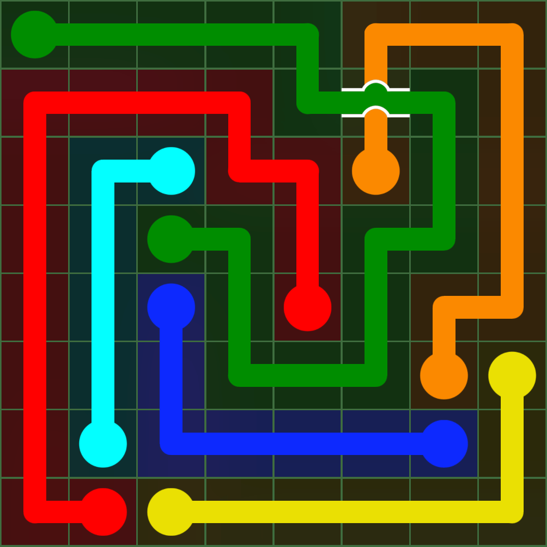 Flow Free 2517 Solution