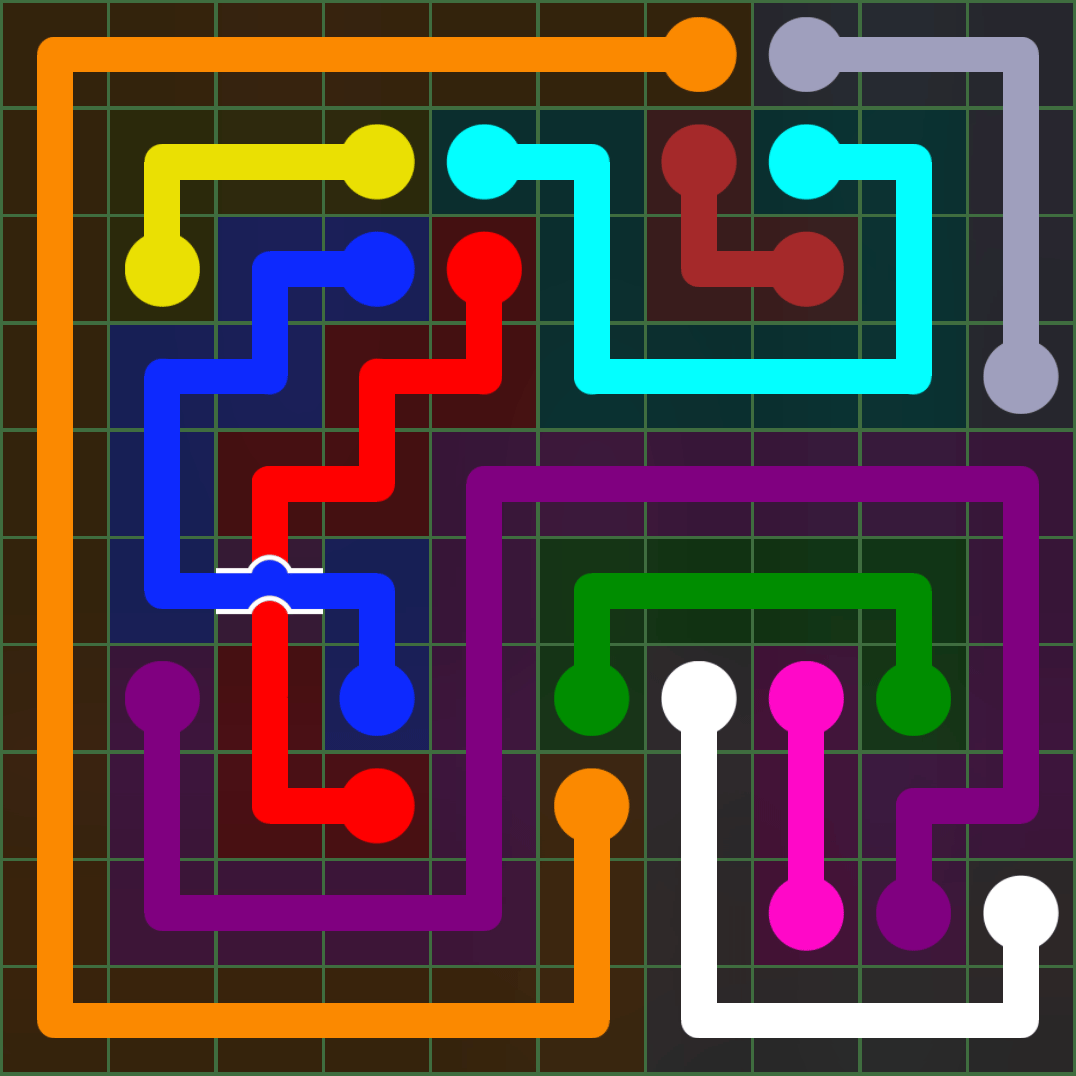 Flow Free 2389 Solution