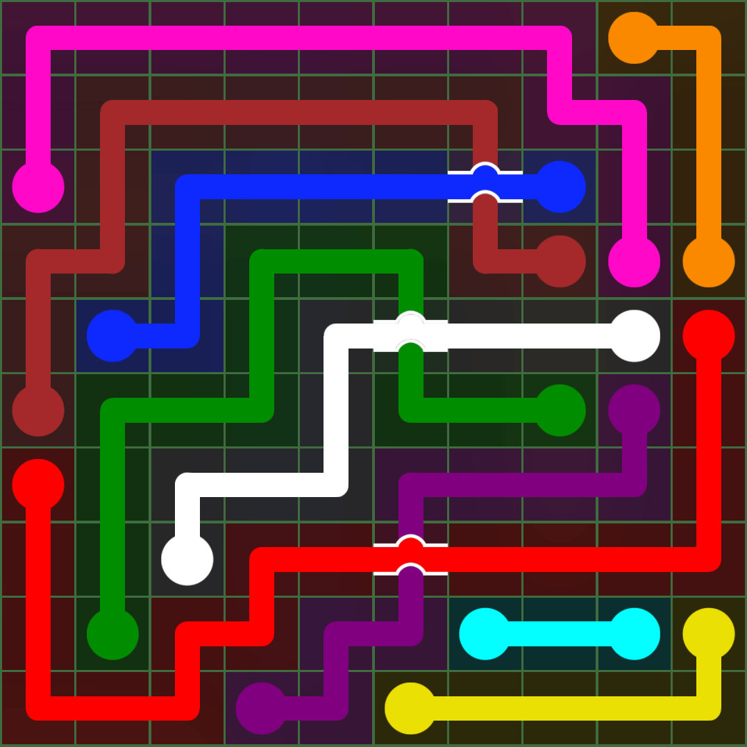 Flow Free 2374 Solution