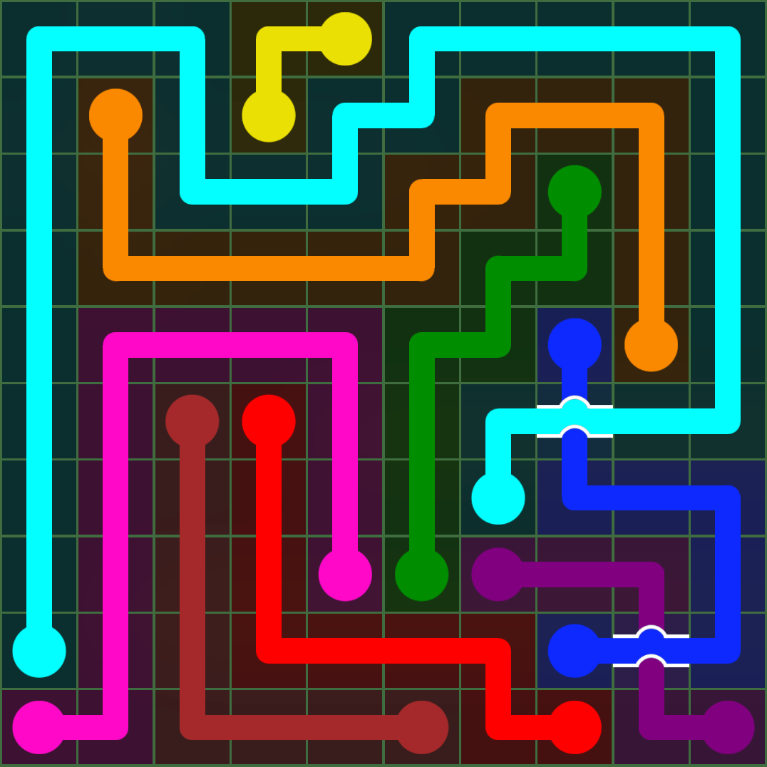 Flow Free 2375 Solution