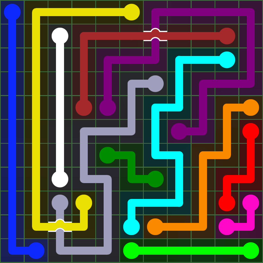 Flow Free 2434 Solution