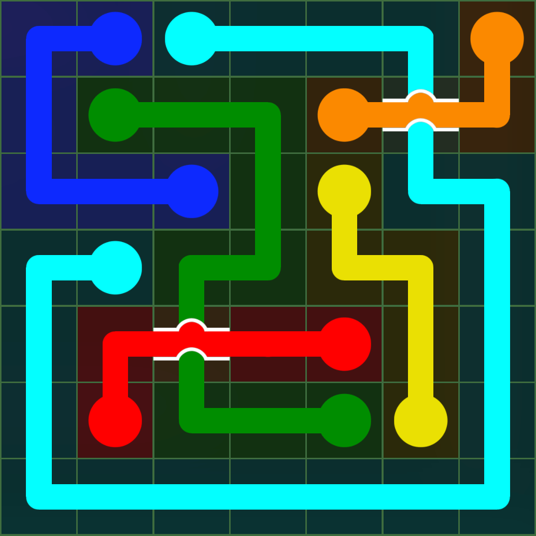 Flow Free 2437 Solution
