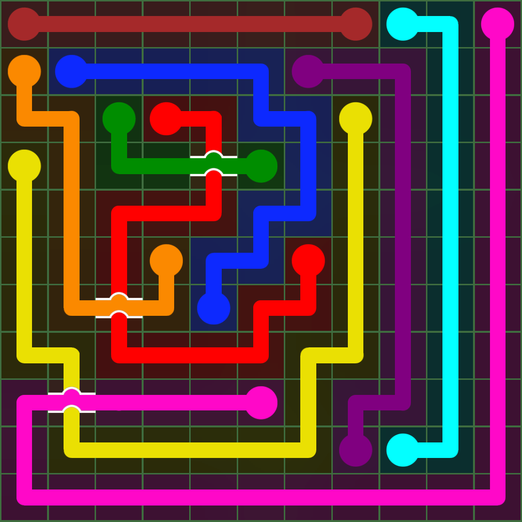 Flow Free 2444 Solution